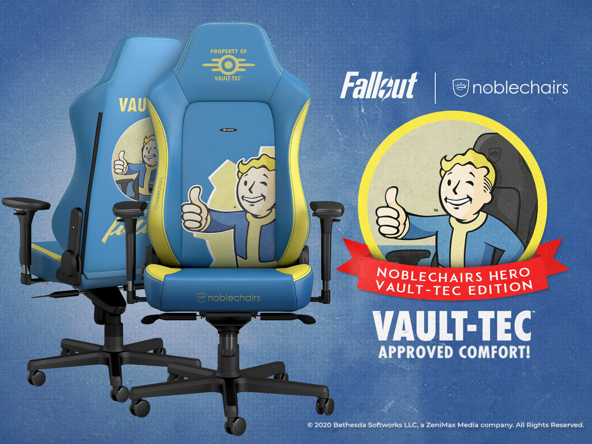Fallout コラボゲーミングチェアが登場 9月9日より発売 Game Spark 国内 海外ゲーム情報サイト