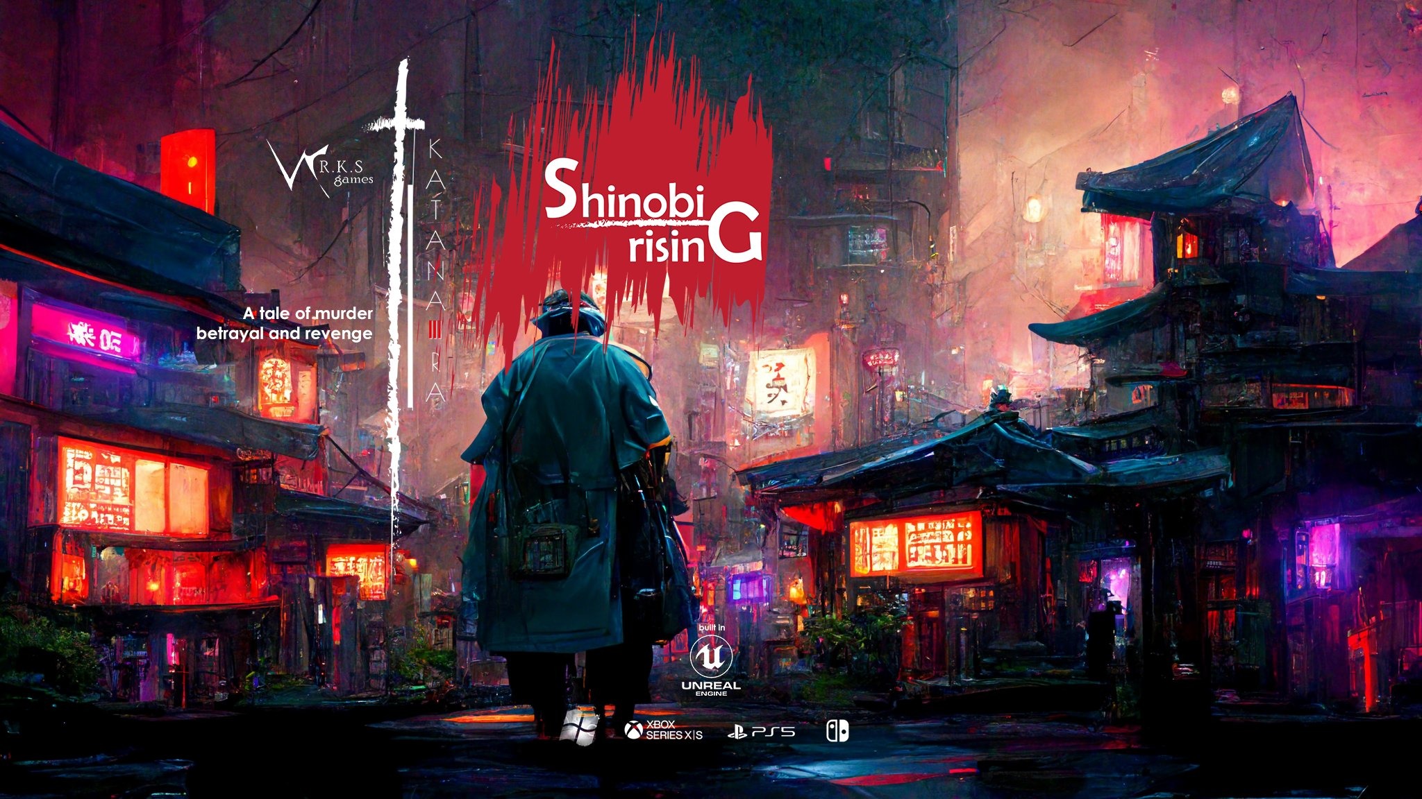 日本風サイバーパンクゲーム Shinobi Rising 発表 忍として殺人事件の謎を追う Game Spark 国内 海外ゲーム情報サイト