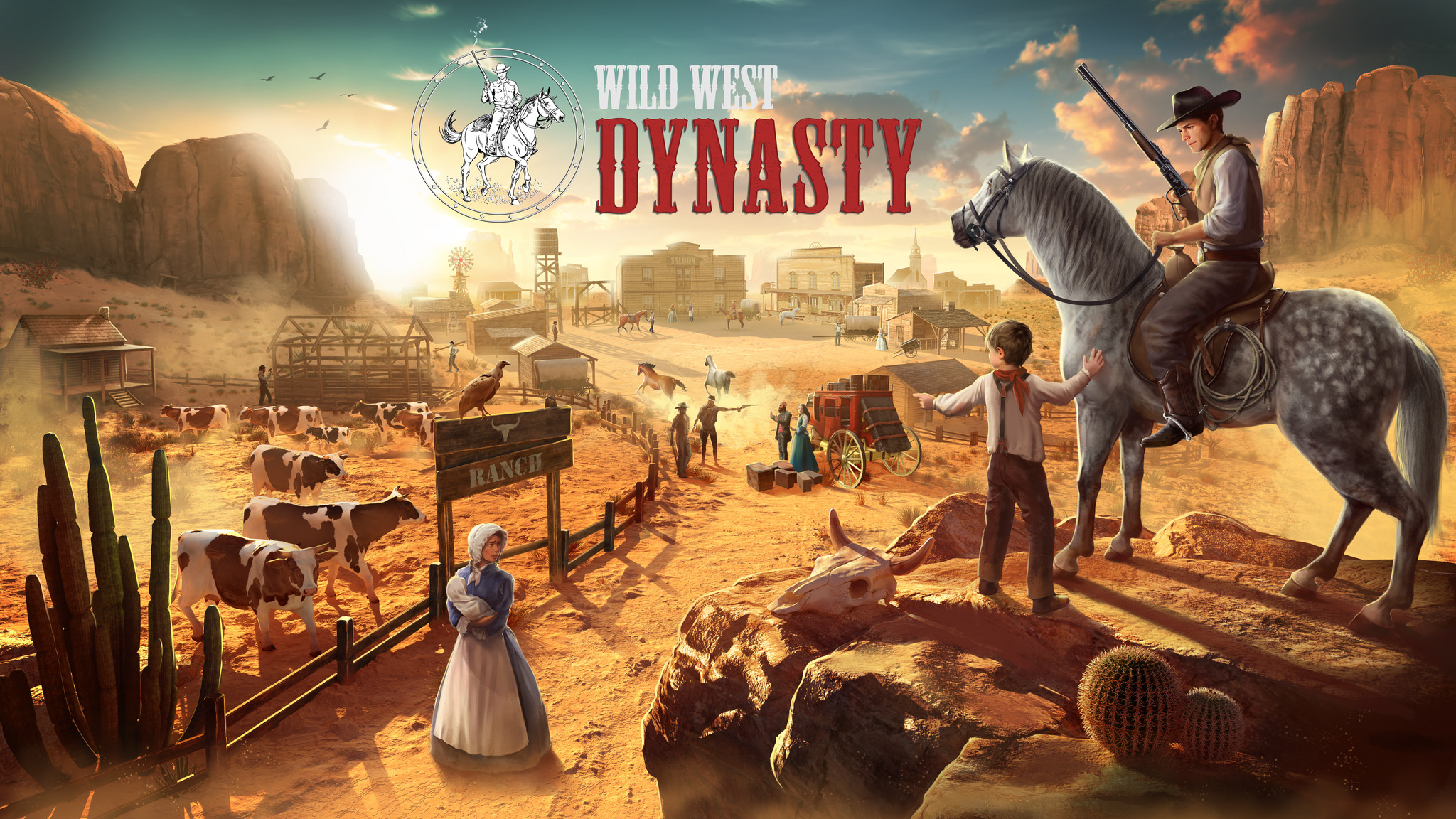 西部開拓時代オープンワールド『Wild West Dynasty』早期アクセス開始日決定！ | Game*Spark - 国内・海外ゲーム情報サイト