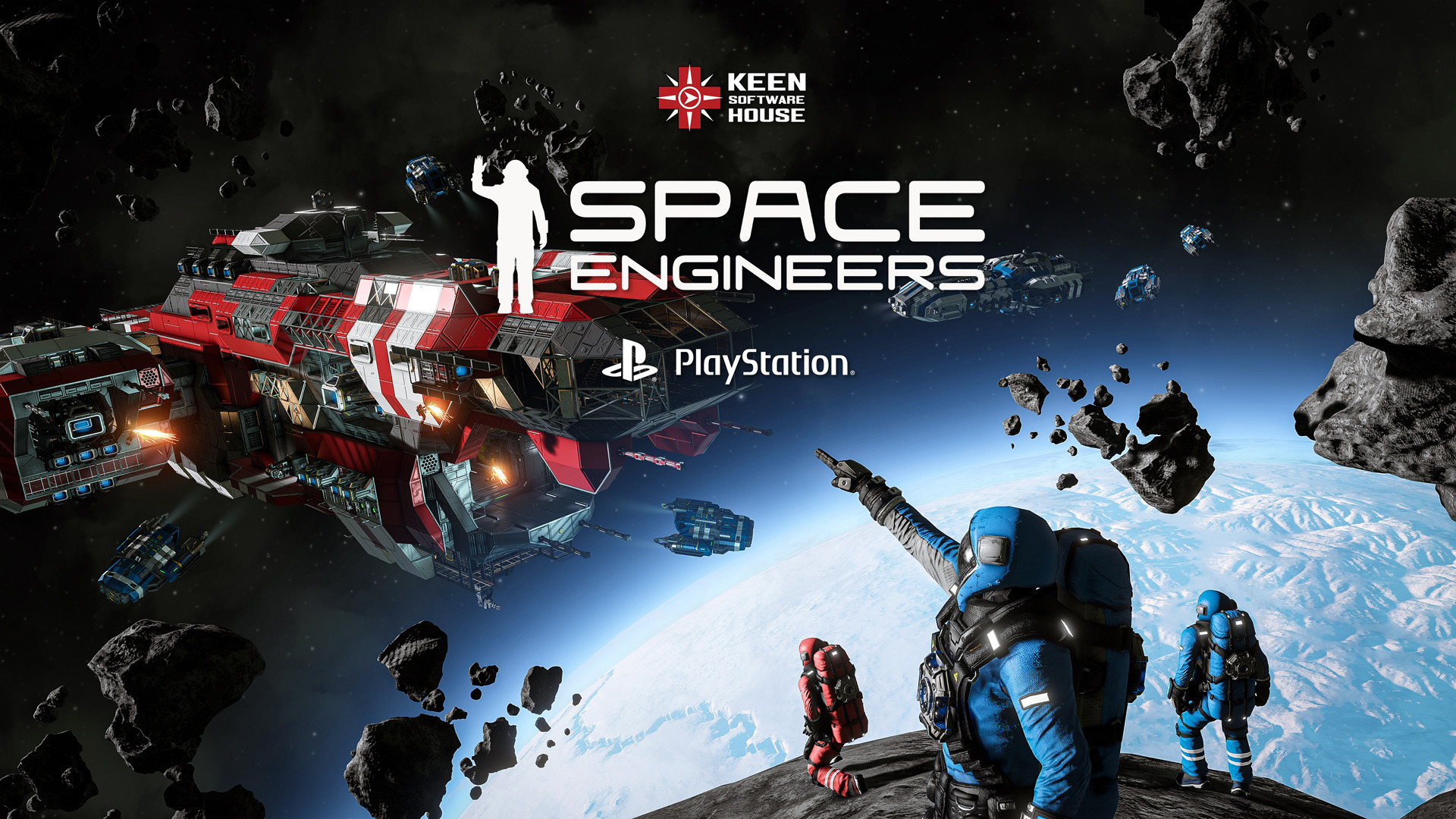 宇宙作業サンドボックス『Space Engineers』海外PS5/PS4版予約開始 