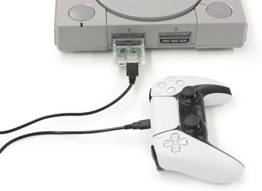 PS2/PS1本体でPS5/PS4/PS3用コントローラーが使える変換アダプタの発売 