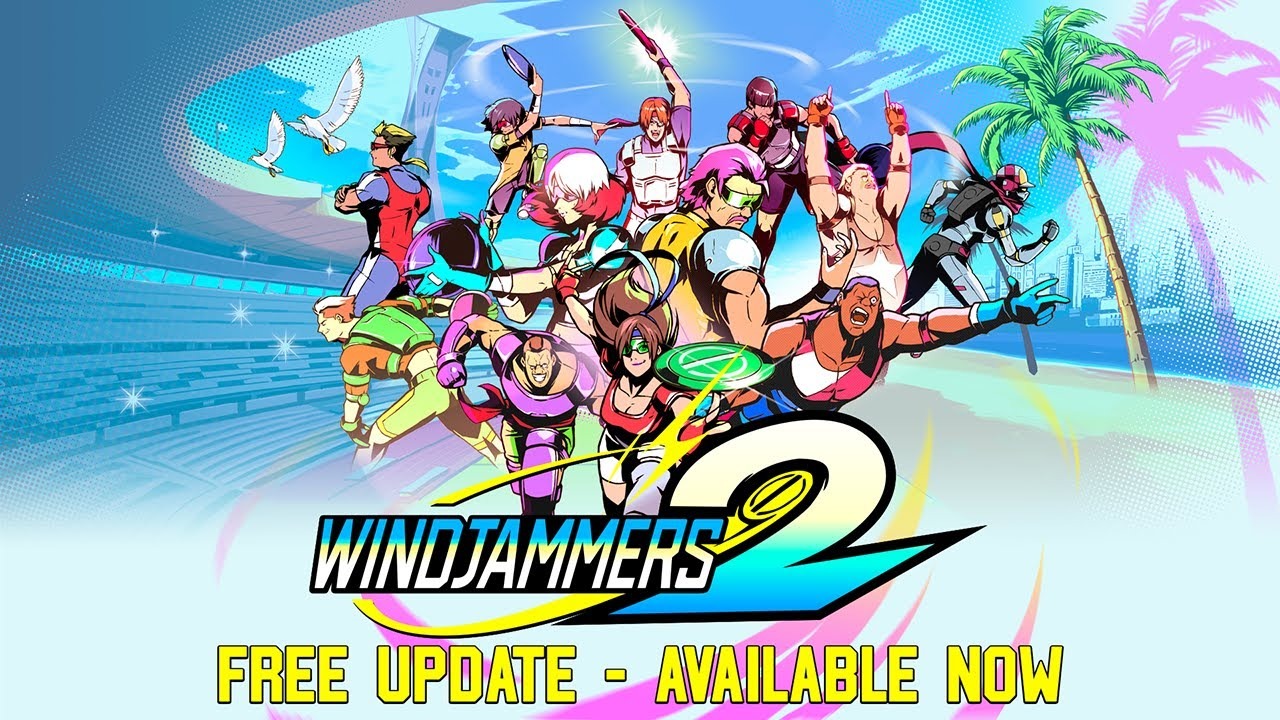 名作スポーツ続編『Windjammers 2 - フライングパワーディスク』新 