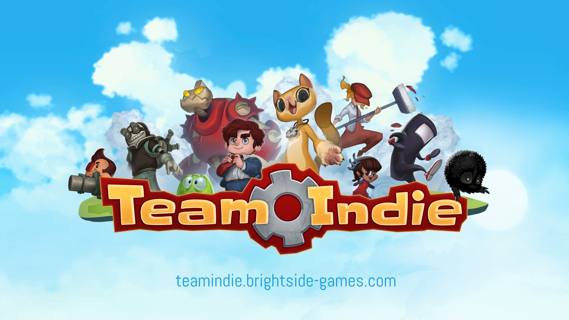 様々なインディーゲームのキャラクターが登場する Team Indie が来週配信 Game Spark 国内 海外ゲーム情報サイト