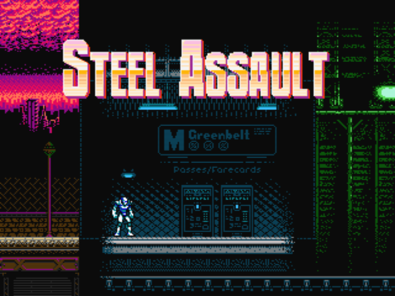 レトロなファミコン風アクション Steel Assault がkickstarterに登場 グラフィックもサウンドも懐かしい Game Spark 国内 海外ゲーム情報サイト