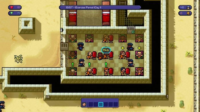 刑務所脱獄サンドボックス『The Escapists』のPS4版が海外向けに正式発表