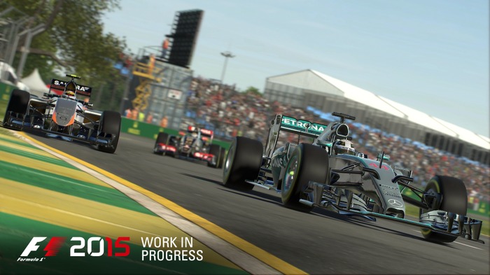 『F1 2015』の海外ボックスアートが公開、美麗な画面写真をチェック