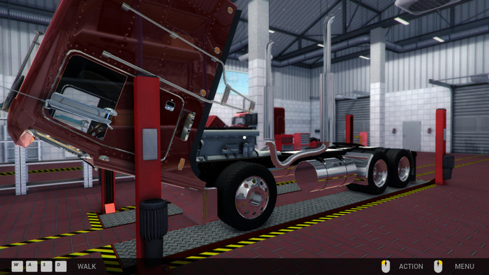 トラック整備シム『Truck Mechanic Simulator 2015』Steamで最新イメージ公開中