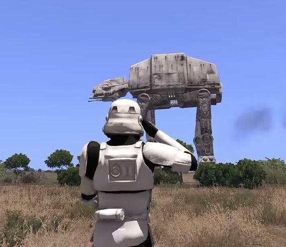 『Arma 3』の「Star Wars」Modが開発中―AT-ATとストームトルーパーを披露