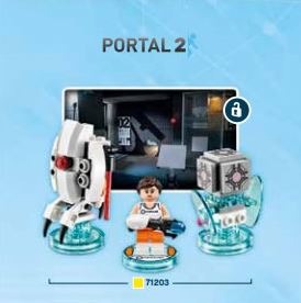 レゴゲー最新作『LEGO Dimensions』に名作『Portal 2』が参戦決定