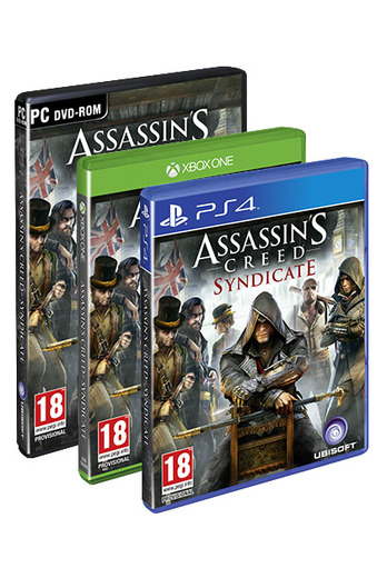 『Assassin's Creed Syndicate』4種類の海外向け限定版パッケージが公式サイトに掲載、カバーアートも