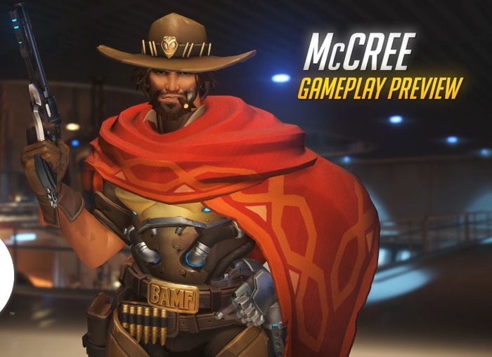 『Overwatch』1試合まるごとプレイ動画第3弾―賞金稼ぎガンマン「McCREE」