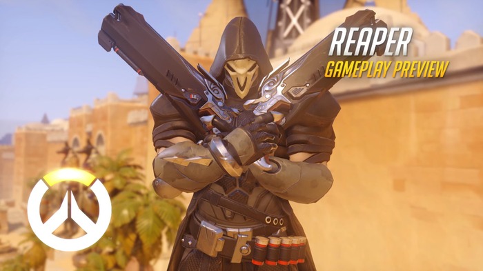 『Overwatch』1試合まるごとプレイ動画第7弾―黒衣のテロリスト「Reaper」