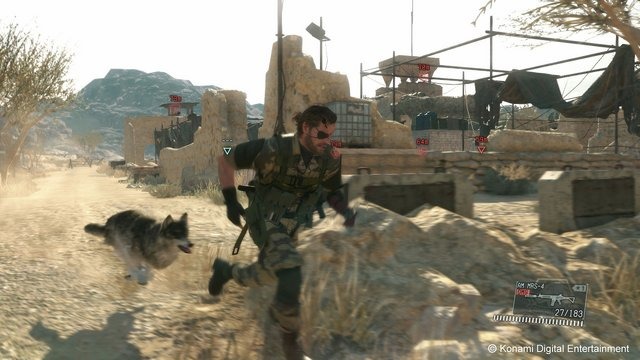 【E3 2015】『MGS V: TPP』バディで広がる潜入アプローチ…D-Dog＆D-Walkerデモプレイレポ