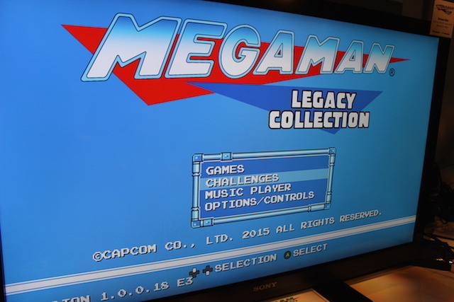 【E3 2015】ロックマンの軌跡を体験！『Mega Man Legacy Collection』ブースをチェック