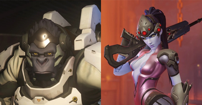 『Overwatch』1試合まるごとプレイ動画第10弾＆11弾―タンク「Winston」とスナイパー「Widowmaker」