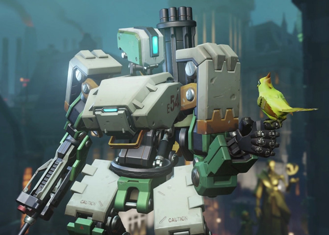 『Overwatch』1試合まるごとプレイ動画第12弾―歩く固定砲台！？「Bastion」