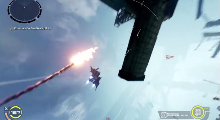 ドッグファイトSTG『Strike Vector EX』トレイラー、縦横無尽に空を駆ける！