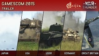 【GC 2015】『War Thunder』新トレイラー公開ー次回アップデートで追加される新マップの情報も