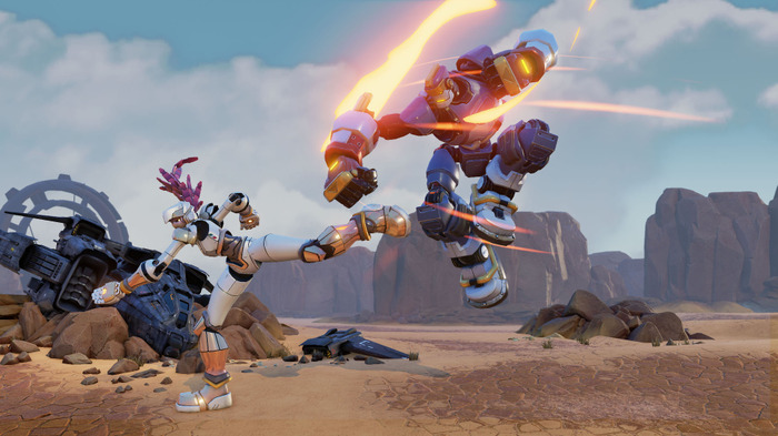 新作ロボット格ゲー『Rising Thunder』のアルファ版が一般開放―必殺技がボタンで出せる！