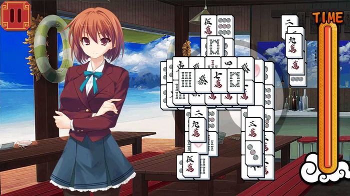 ズーより『Pretty Girls Mahjong Solitaire』が発売決定―麻雀牌を使ったソリティア