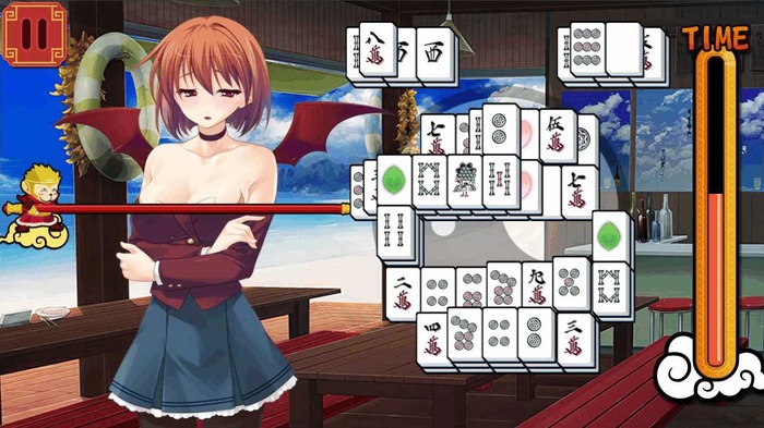 ズーより『Pretty Girls Mahjong Solitaire』が発売決定―麻雀牌を使ったソリティア