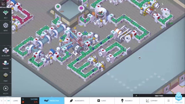 薬品工場シミュレーター『Big Pharma』がSteamに登場―パズルとシミュレーションの融合