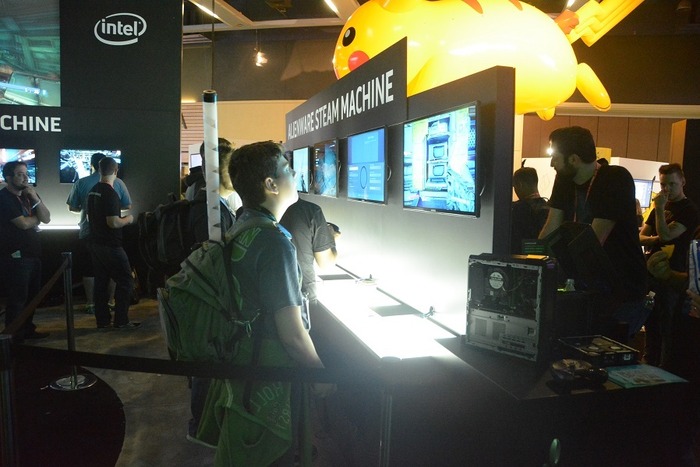 【PAX Prime 2015】最新GPUやSteam Machineなど多くのPCゲーム向けデバイスが展示された企業ブースをレポート