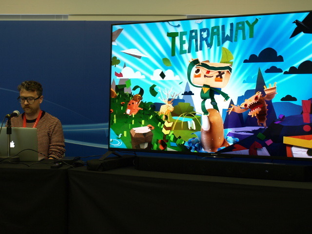 【TGS 15】『Tearaway PlayStation 4』セッション、プレイヤーに郵送されるのは”泣ける