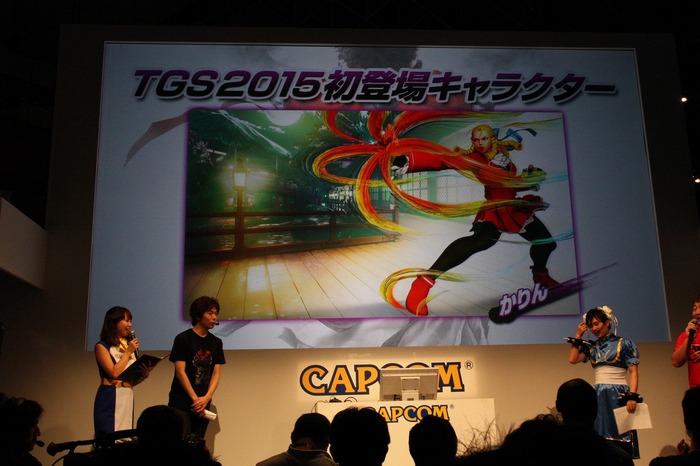 【TGS 15】『ストリートファイターV』に「神月かりん」参戦決定！―TGSステージイベントで電撃発表