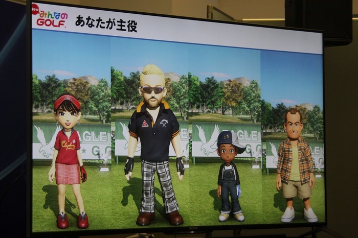 【TGS 15】ゴルフをする人も、そうでない人も　ゴルフ場で釣りやカートでも遊べちゃうPS4『NewみんなのGOLF』