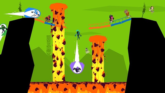 【TGS 15】日本発売も決定、最大9人で盛り上がれるアクション　Wii U『Runbow』の開発者を直撃