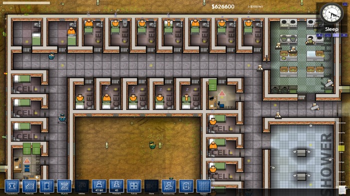 刑務所シム『Prison Architect』近日正式リリース―囚人プレイの新モードも