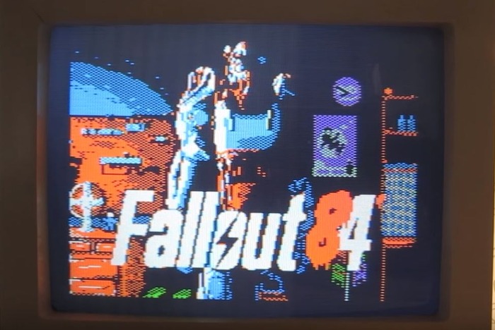 海外ファンが雰囲気抜群のレトロな『Fallout 4』を制作―1984年製Apple IIcで動作！