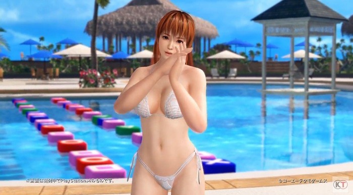 『DOA Xtreme 3』最新映像公開！水着美少女が綱引きやぴょんぴょんゲームに挑戦