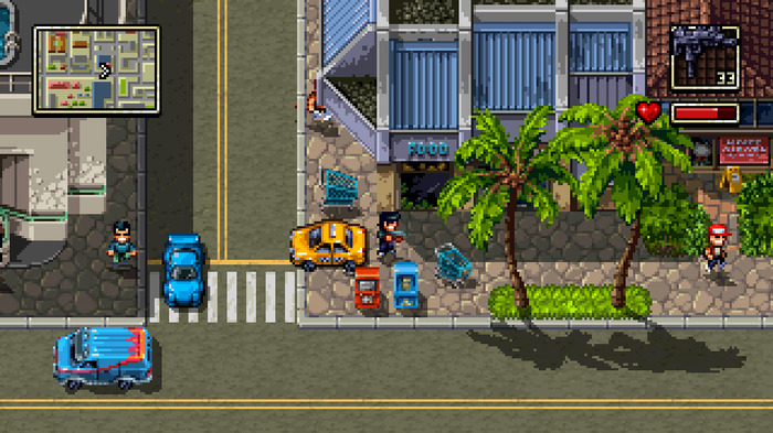 今度は16bit風！ Vblank新作『Shakedown Hawaii』が発表―『Retro City Rampage』の続編