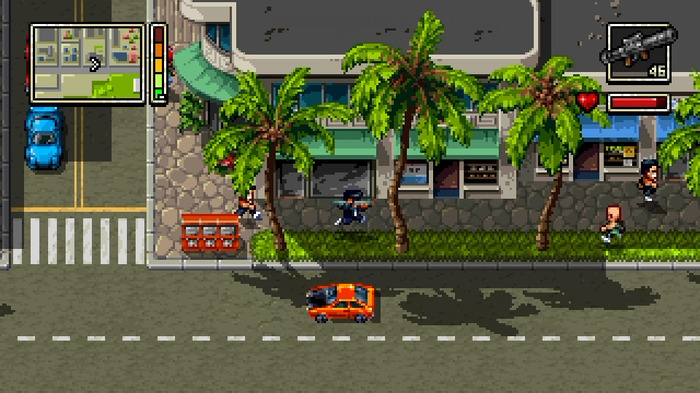 今度は16bit風！ Vblank新作『Shakedown Hawaii』が発表―『Retro City Rampage』の続編