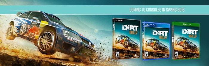 PS4/Xbox One版『DiRT Rally』海外正式発表！Steam向け製品版も販売開始