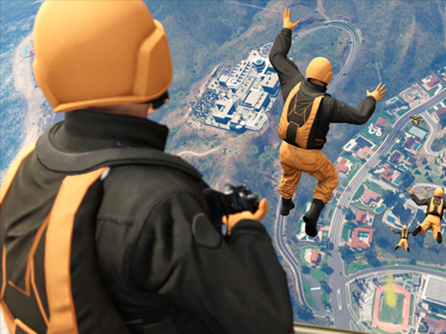 『GTA Online』に新敵対モード「ドロップゾーン」が追加―上空から降下して地上を制圧！