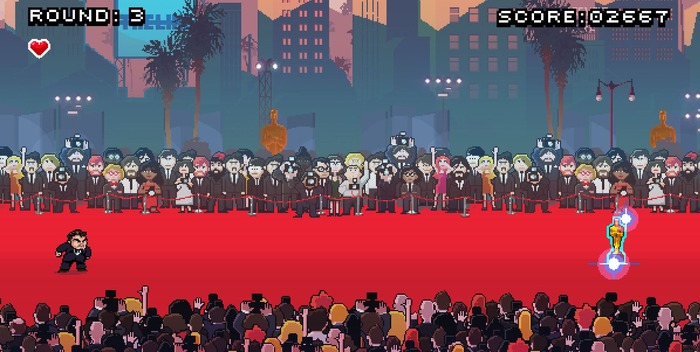 『Leo's Red Carpet Rampage』―ディカプリオがオスカー像追いまくる謎ブラウザゲーム