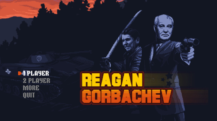 元米露首脳が共闘！？トンデモACT『Reagan Gorbachev』海外Xbox One向け配信