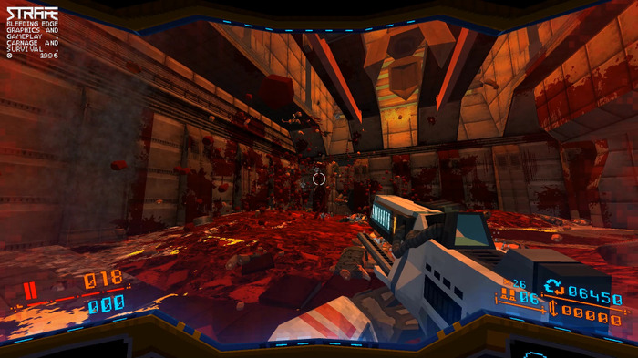 クラシックすぎる1996年風FPS『STRAFE』最新トレイラー！―ローポリ高速血みどろプレイ