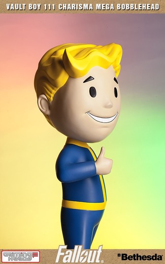 その高さ15インチ！『Fallout 4』巨大なVault Boy 111のボブルヘッドが海外で発売