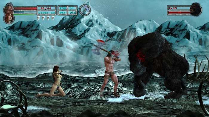 全体的に濃ゆい肉体派ACT『Age of Barbarian Ex』が5月にSteam配信