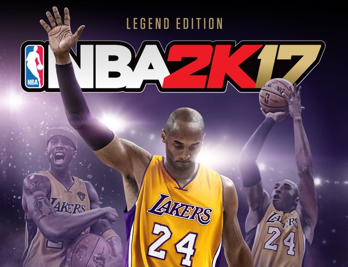 『NBA 2K17 Legend Edition』カバーに、コービー・ブライアント選手起用―本人からのコメントも