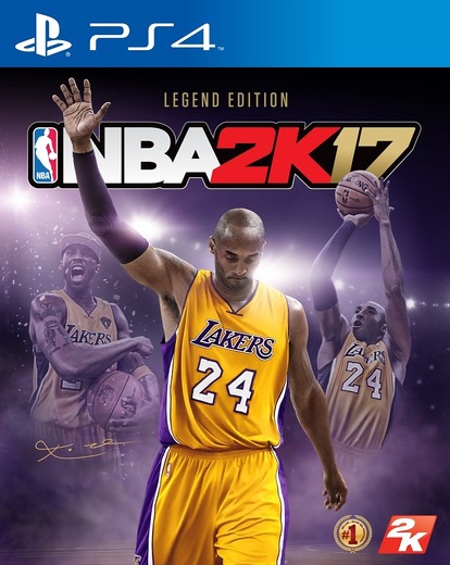 『NBA 2K17 Legend Edition』カバーに、コービー・ブライアント選手起用―本人からのコメントも