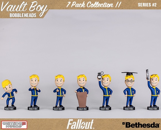 カリスマなど7種の『Fallout 4』ボブルヘッドシリーズ第2弾が海外発売