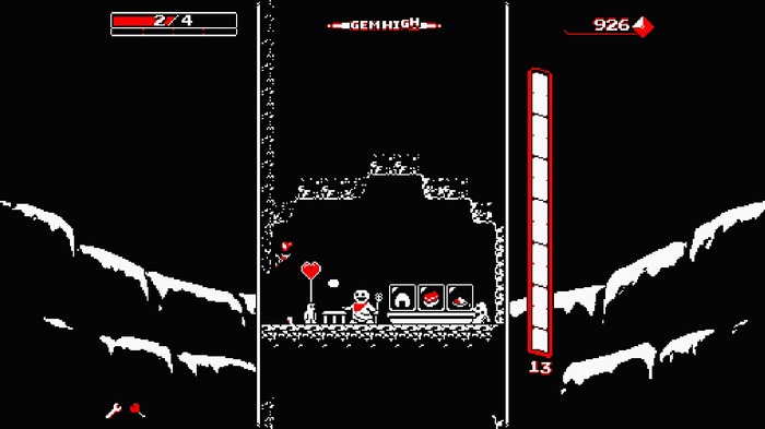 国産インディーヒット作『Downwell』のPS4/PS Vita版が5月海外配信！