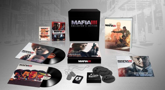 60年代レコード盤同梱『Mafia III』海外限定版発表！前作再販も