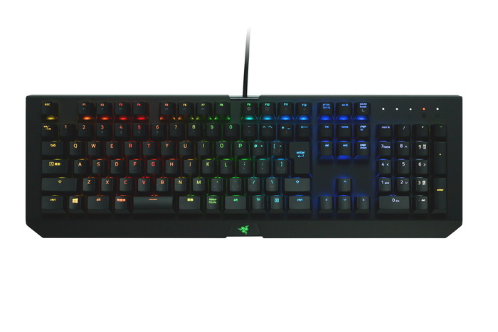 ゲーミングキーボード「Razer BlackWidow X Chroma」日本語レイアウト版が6月発売