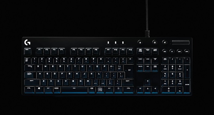 ロジクール、Cherry MX Blue キースイッチ搭載の新型キーボード発売決定